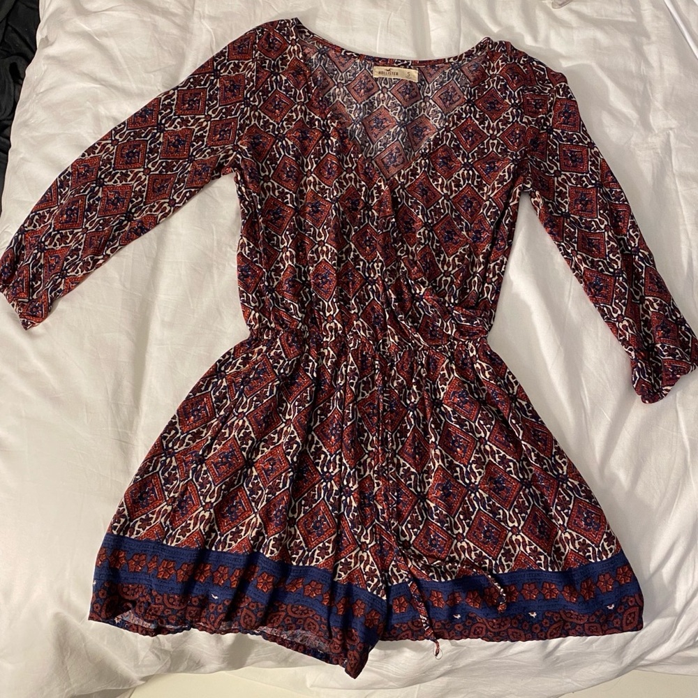 Long sleeve romper